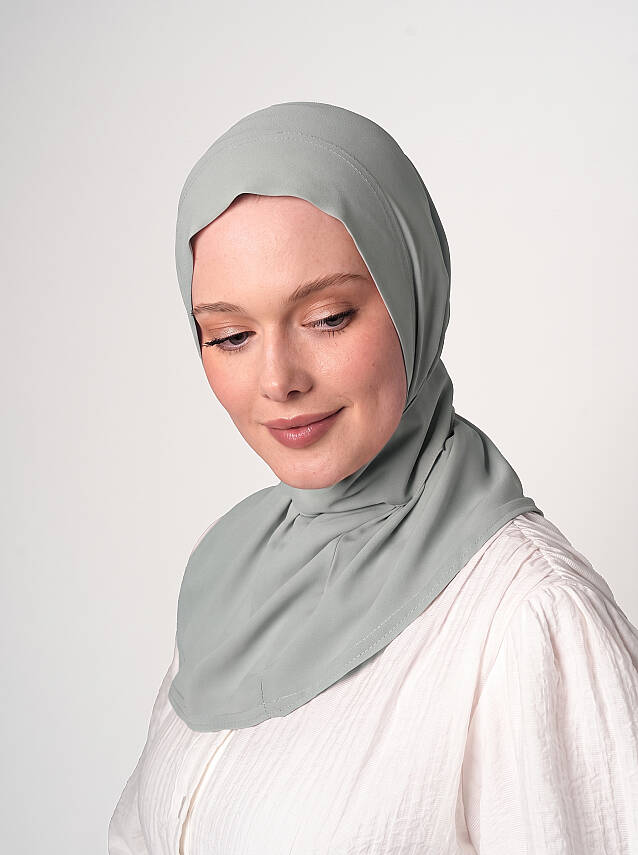 Krep Şal - Fular Detaylı Model - 78