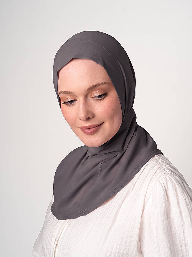 Krep Şal - Fular Detaylı Model - 85