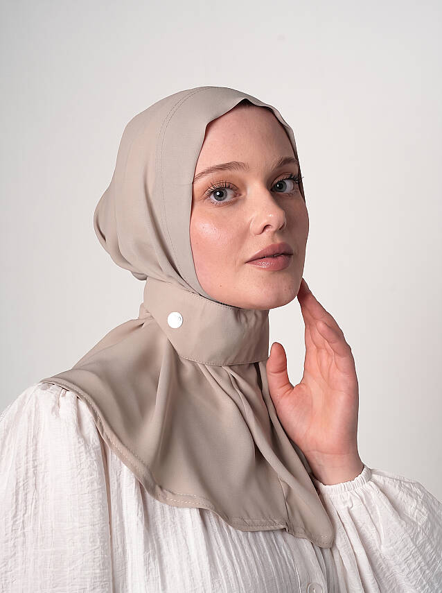 Krep Şal - Fular Detaylı Model - 92