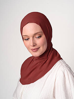 Krep Şal - Fular Detaylı Model - 97