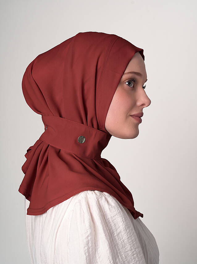 Krep Şal - Fular Detaylı Model - 99