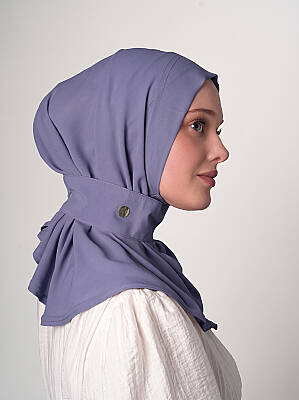 Krep Şal - Fular Detaylı Model - 123