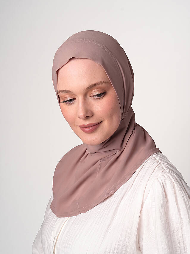 Krep Şal - Fular Detaylı Model - 125