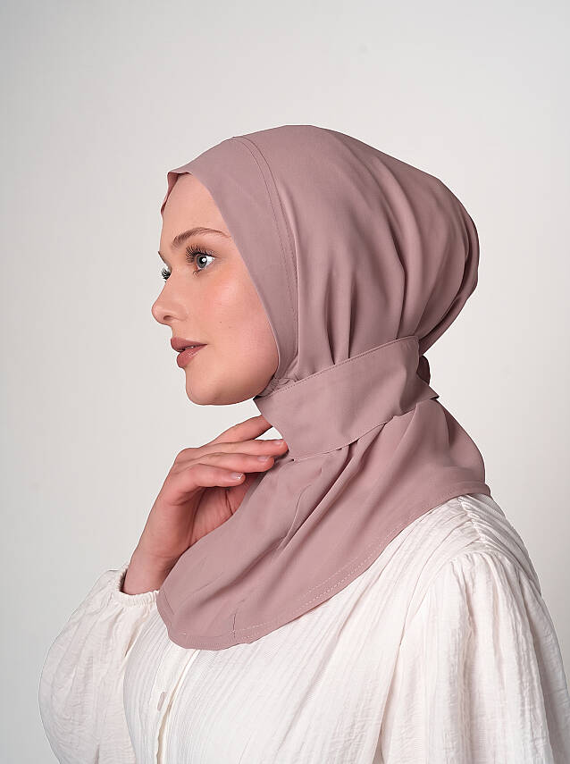 Krep Şal - Fular Detaylı Model - 126