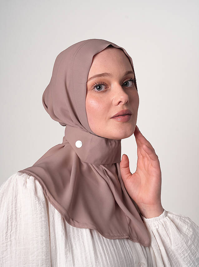 Krep Şal - Fular Detaylı Model - 128