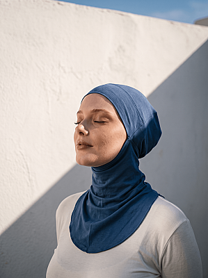 Küçük Hijab Boyunlu Hazır Esnek Sporcu Bone