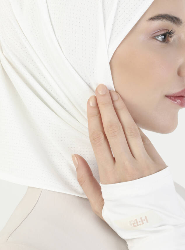 Micro Sports Hijab and Arm Sleeve Set - 17