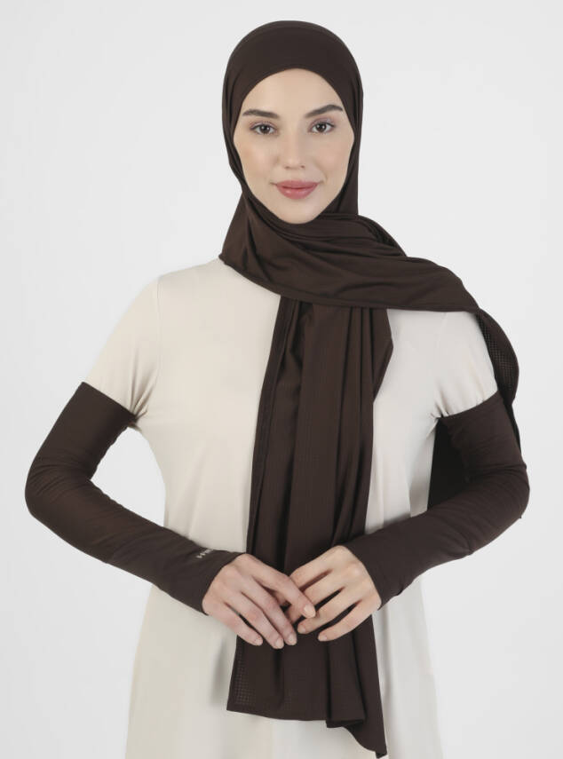 Micro Sports Hijab and Arm Sleeve Set - 18