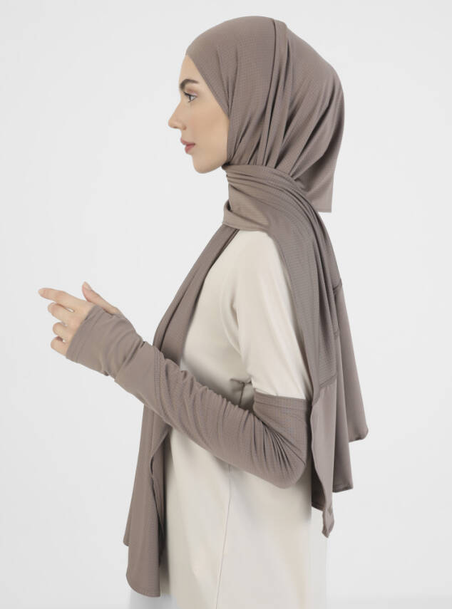 Micro Sports Hijab and Arm Sleeve Set - 24