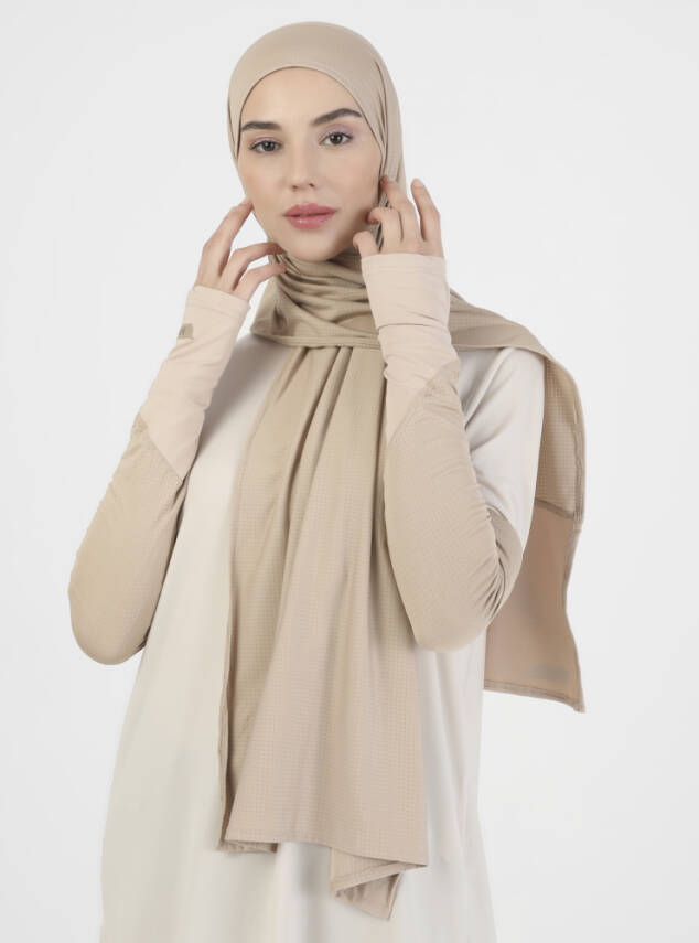 Micro Sports Hijab and Arm Sleeve Set - 26