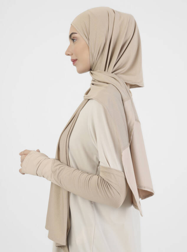 Micro Sports Hijab and Arm Sleeve Set - 28