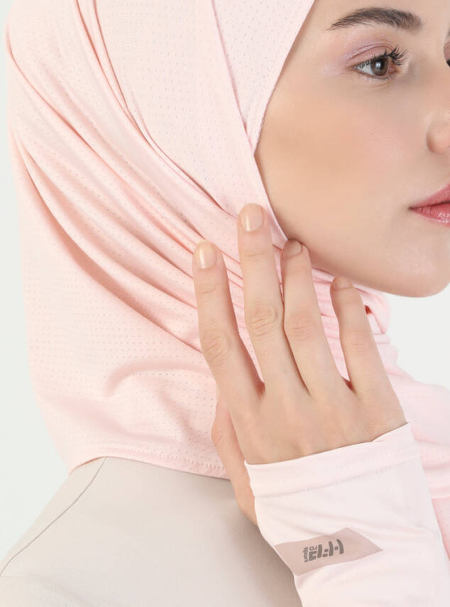 Micro Sports Hijab and Arm Sleeve Set - 33