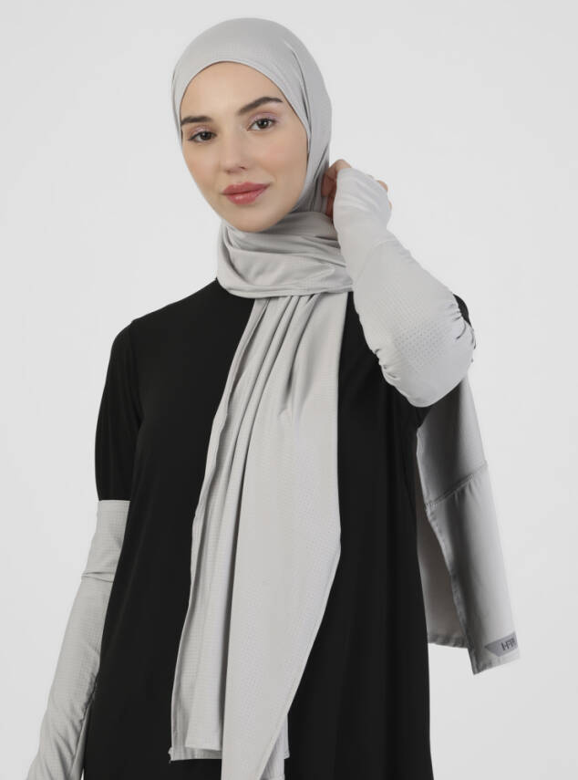Micro Sports Hijab and Arm Sleeve Set - 34