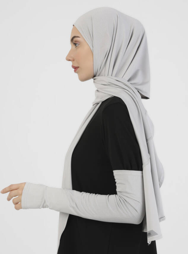 Micro Sports Hijab and Arm Sleeve Set - 36