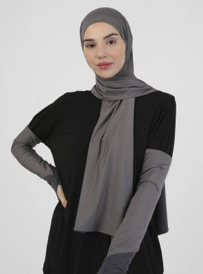 Micro Sports Hijab and Arm Sleeve Set - 38
