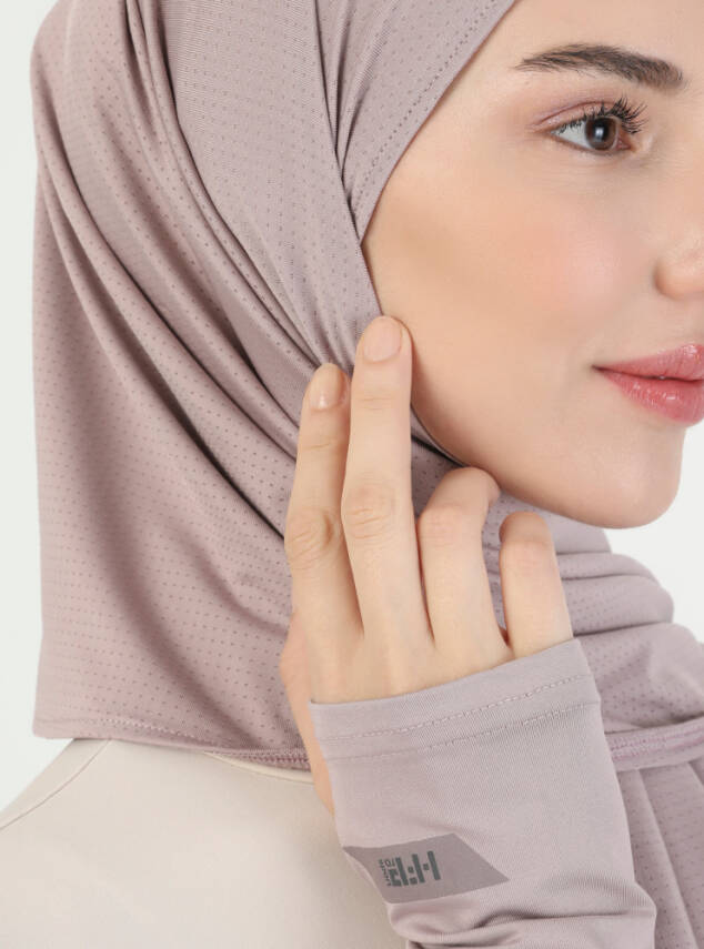 Micro Sports Hijab and Arm Sleeve Set - 45