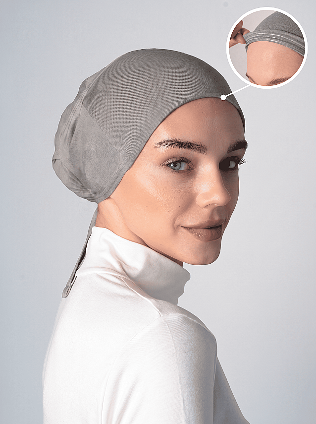 Non-Slip Hijab Undercap - Silicone Strip - 80