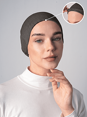 Non-Slip Hijab Undercap - Silicone Strip - 112