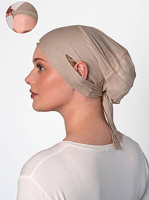 Headphone-Friendly Non-Slip Wide Underscarf - Silicone Grip Wide Underscarf - 22