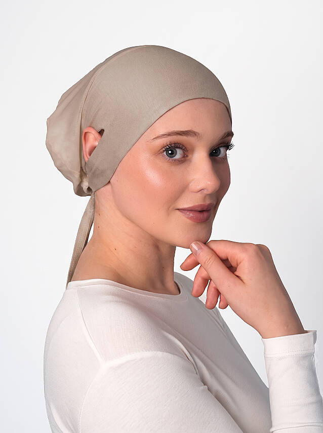 Headphone-Friendly Non-Slip Wide Underscarf - Silicone Grip Wide Underscarf - 23