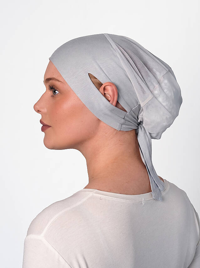 Headphone-Friendly Non-Slip Wide Underscarf - Silicone Grip Wide Underscarf - 38