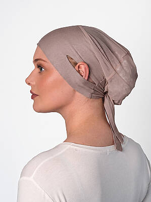 Headphone-Friendly Non-Slip Wide Underscarf - Silicone Grip Wide Underscarf - 46