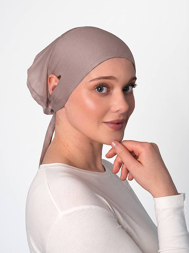 Headphone-Friendly Non-Slip Wide Underscarf - Silicone Grip Wide Underscarf - 47