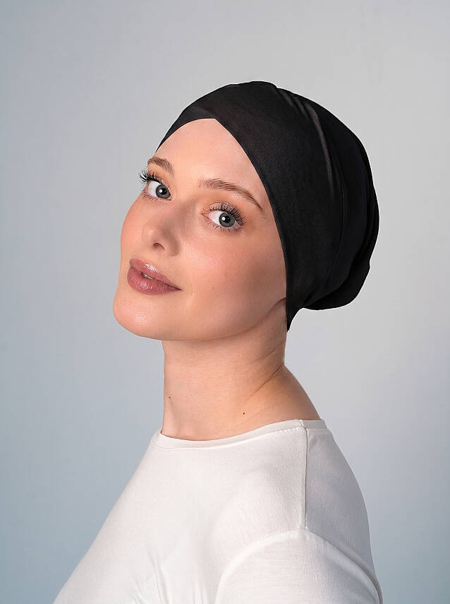 Easy Criss-Cross Underscarf - Criss-Cross Tube Underscarf - 5
