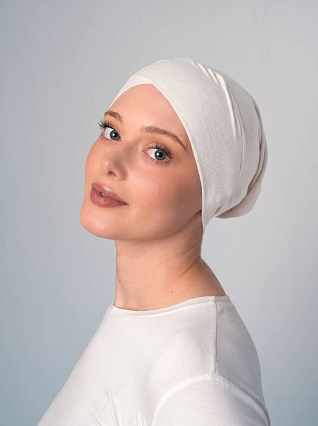 Easy Criss-Cross Underscarf - Criss-Cross Tube Underscarf - 9