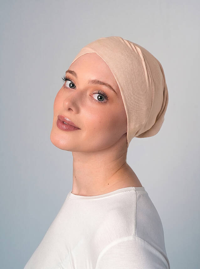 Easy Criss-Cross Underscarf - Criss-Cross Tube Underscarf - 44