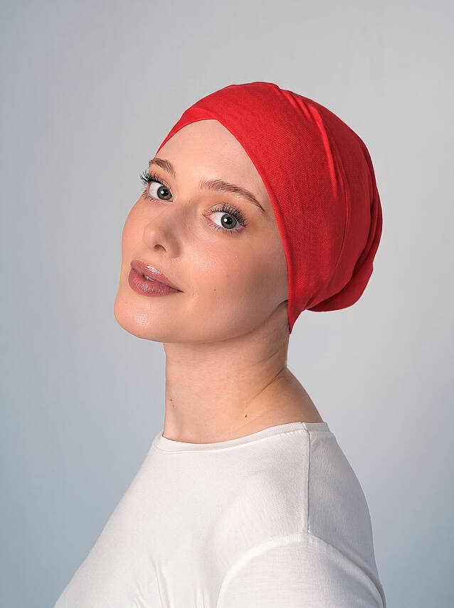 Easy Criss-Cross Underscarf - Criss-Cross Tube Underscarf - 84