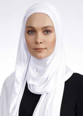 Easy Straight Stretch Shawl - 5