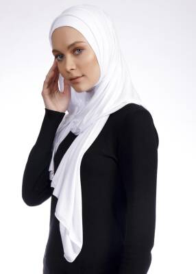 Easy Straight Stretch Shawl - 6