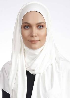 Easy Straight Stretch Shawl - 9