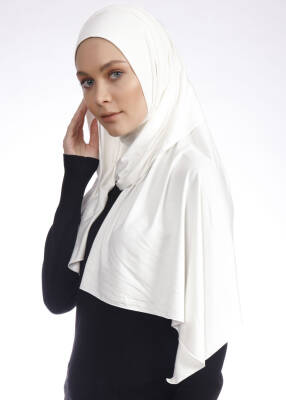 Easy Straight Stretch Shawl - 10