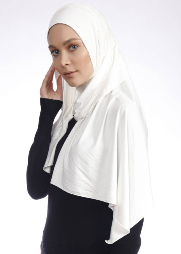 Easy Straight Stretch Shawl - 10