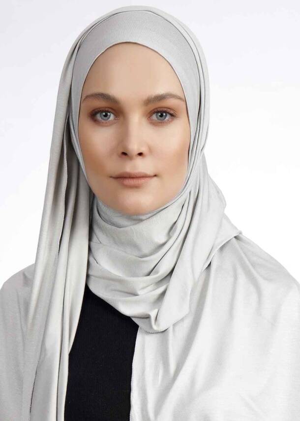 Easy Straight Stretch Shawl - 2