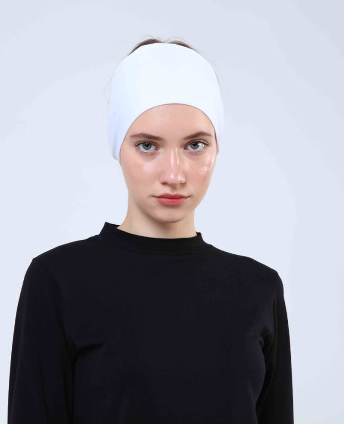 Premium Headband Underscarf - Tie-Back - 3