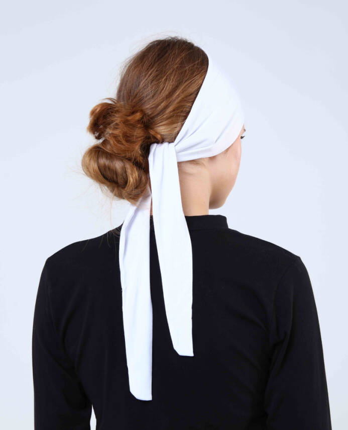 Premium Headband Underscarf - Tie-Back - 8