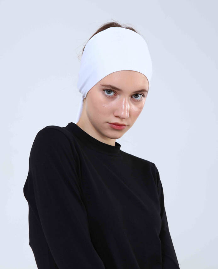 Premium Headband Underscarf - Tie-Back - 10