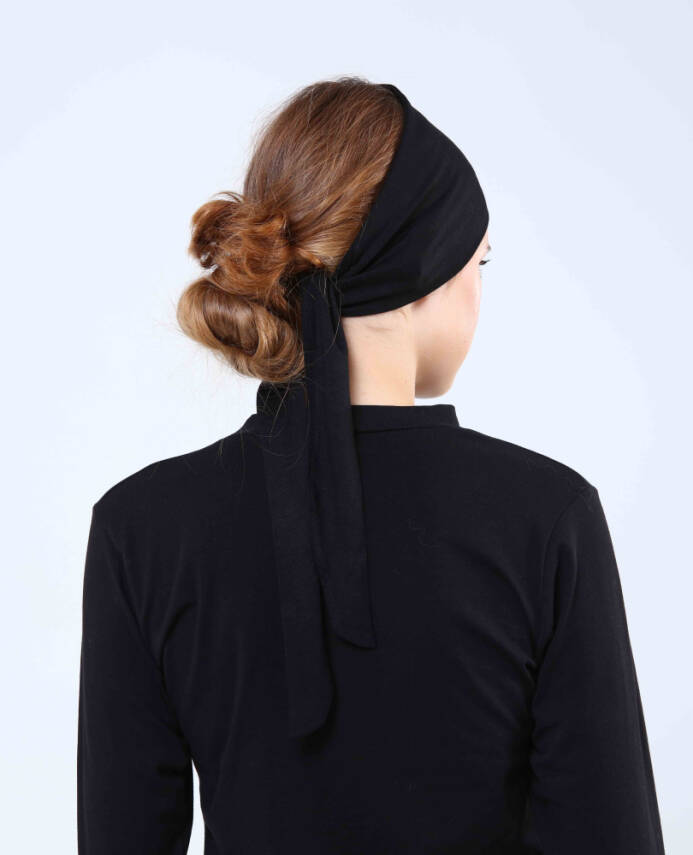 Premium Headband Underscarf - Tie-Back - 15