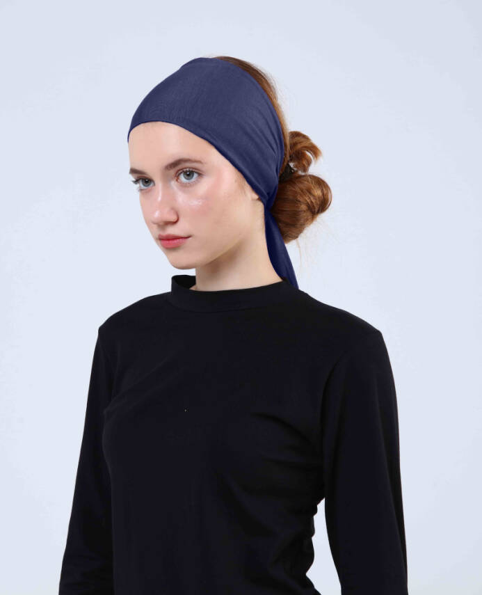 Premium Headband Underscarf - Tie-Back - 20