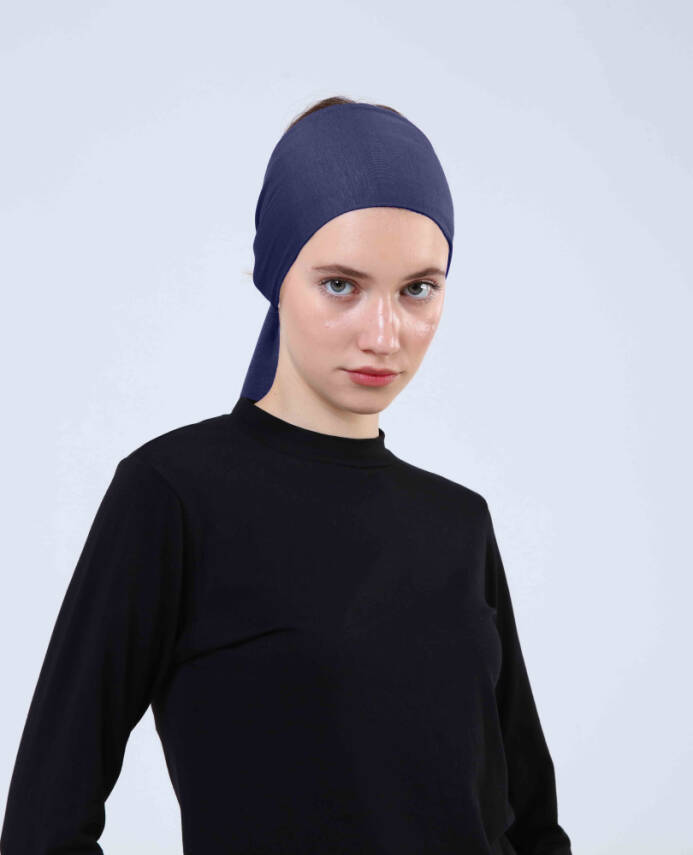 Premium Headband Underscarf - Tie-Back - 23
