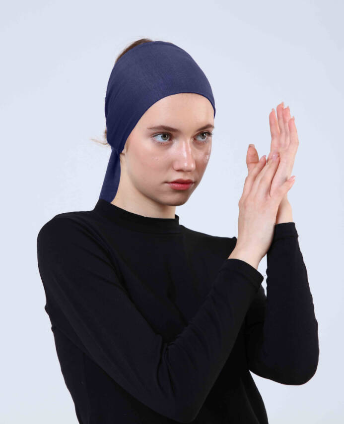 Premium Headband Underscarf - Tie-Back - 24