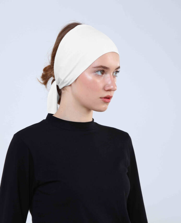 Premium Headband Underscarf - Tie-Back - 26