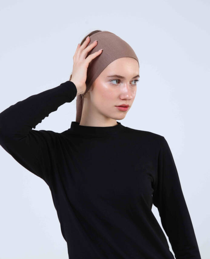 Premium Headband Underscarf - Tie-Back - 36