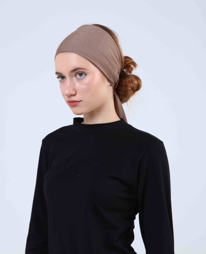 Premium Headband Underscarf - Tie-Back - 37