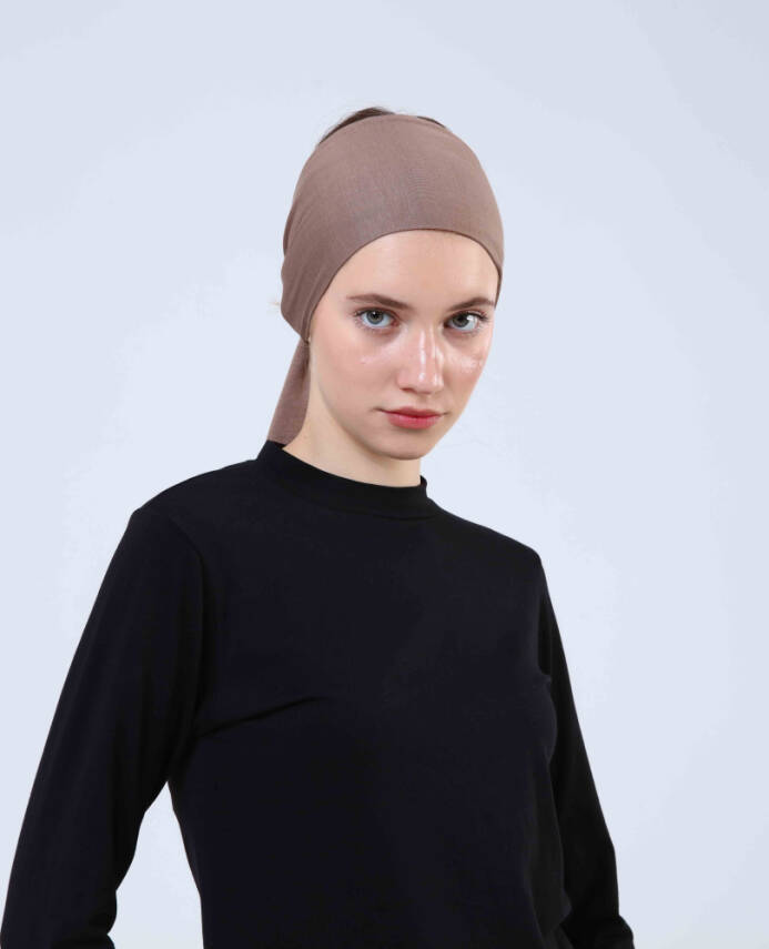 Premium Headband Underscarf - Tie-Back - 40