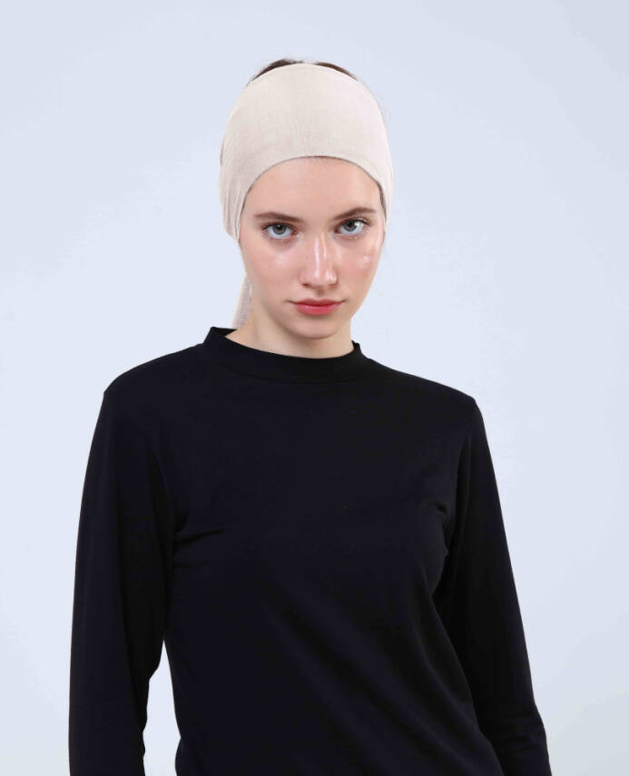 Premium Headband Underscarf - Tie-Back - 43