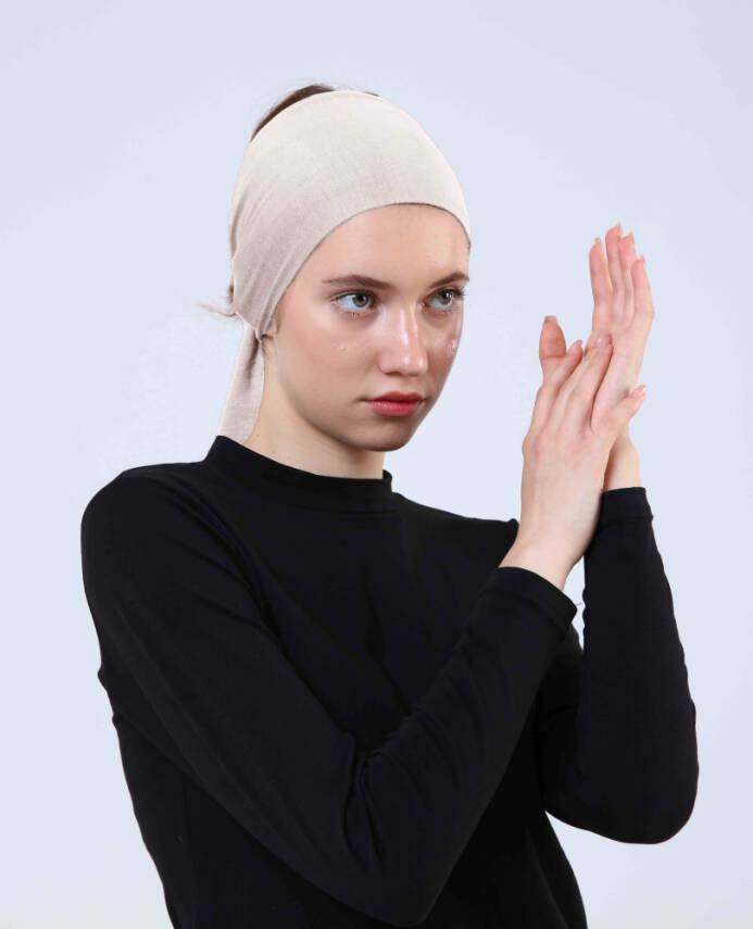Premium Headband Underscarf - Tie-Back - 49